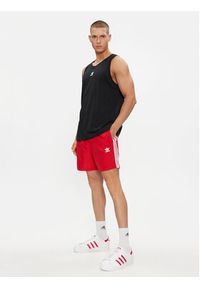 Adidas - adidas Szorty kąpielowe Originals Adicolor 3-Stripes Swim Shorts H44768 Czerwony. Kolor: czerwony. Materiał: syntetyk #6