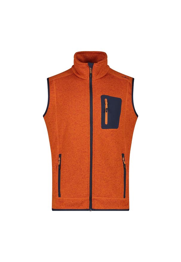 Kamizelka męska rowerowa CMP 3H60947N. Kolor: pomarańczowy. Sport: turystyka piesza