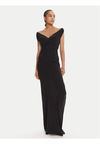 JACQUEMUS Sukienka wieczorowa Rita 25E251DR237-1767 990 Czarny Regular Fit. Kolor: czarny. Materiał: syntetyk. Styl: wizytowy