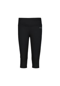 Damskie legginsy 3/4 CMP. Kolor: czarny. Sport: turystyka piesza #1