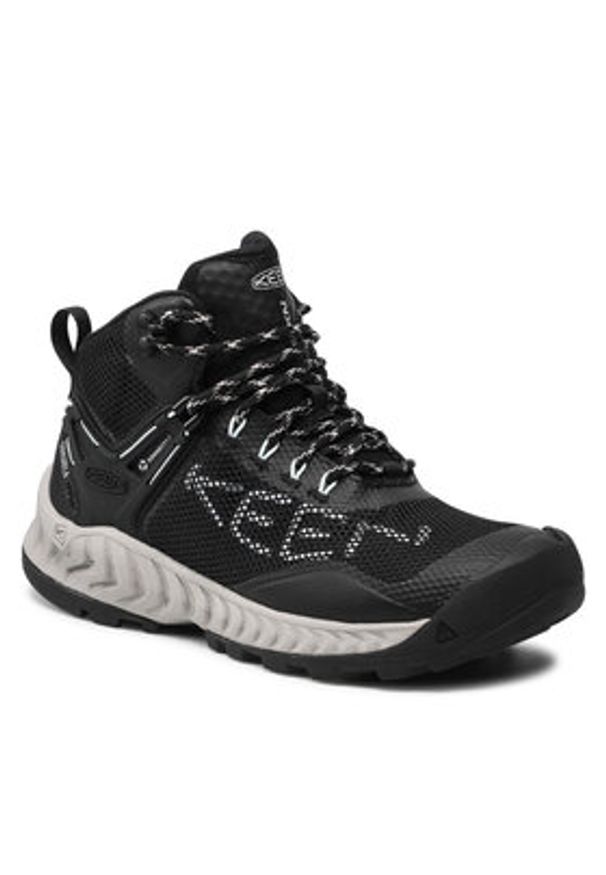 keen - Keen Trekkingi Nxis Evo Mid Wp 1025911 Czarny. Kolor: czarny. Materiał: materiał