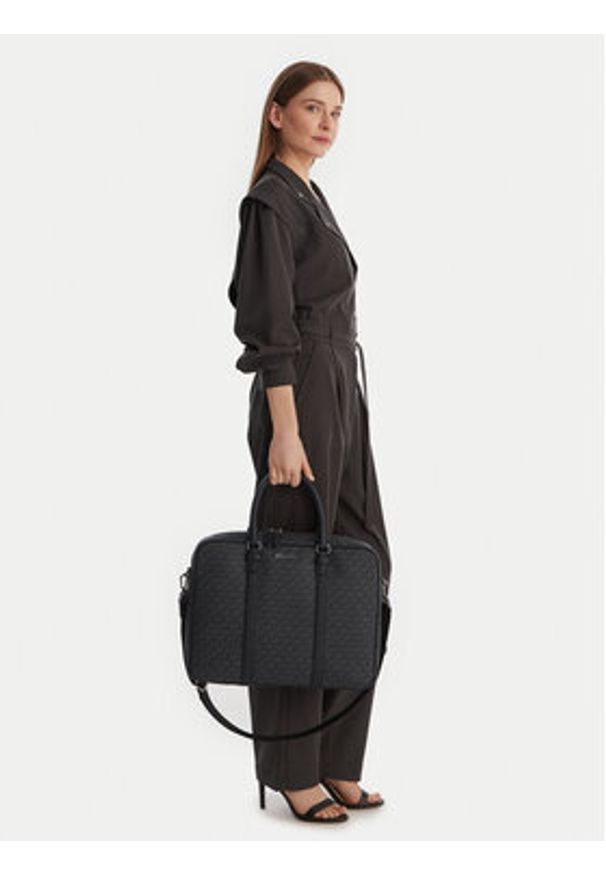 MICHAEL Michael Kors Torba na laptopa 33F5LHDA6B Czarny. Kolor: czarny. Materiał: skóra