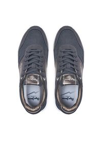 Pepe Jeans Sneakersy PLS40023 Granatowy. Kolor: niebieski. Materiał: materiał #6