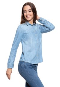 Mustang - KOSZULA JEANSOWA DAMSKA MUSTANG Elin 1009249 5000 310 310. Materiał: jeans