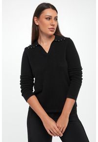 Joseph Ribkoff - Sweter damski kaszmirowy JOSEPH RIBKOFF. Materiał: kaszmir #1