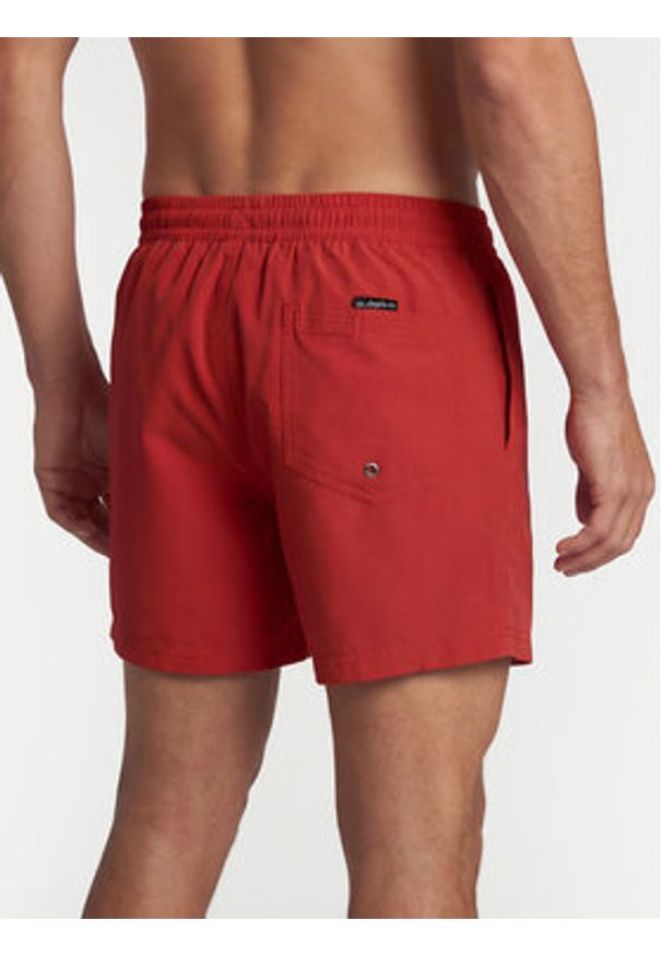 Quiksilver Szorty kąpielowe Everyday Solid Volley 15 EQYJV04120 Czarny Regular Fit. Kolor: czarny. Materiał: syntetyk