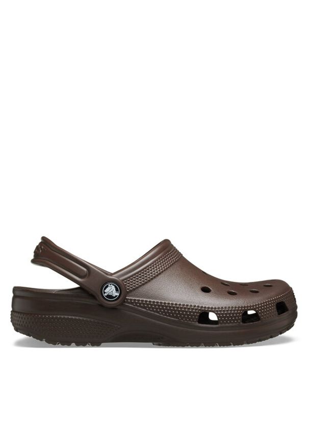 Crocs Klapki Classic Clog 10001 Brązowy. Kolor: brązowy