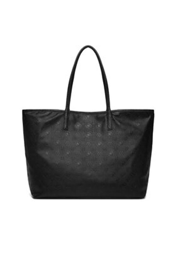 Guess Torebka Victtoria HWPD95 14290 Czarny. Kolor: czarny. Materiał: skórzane