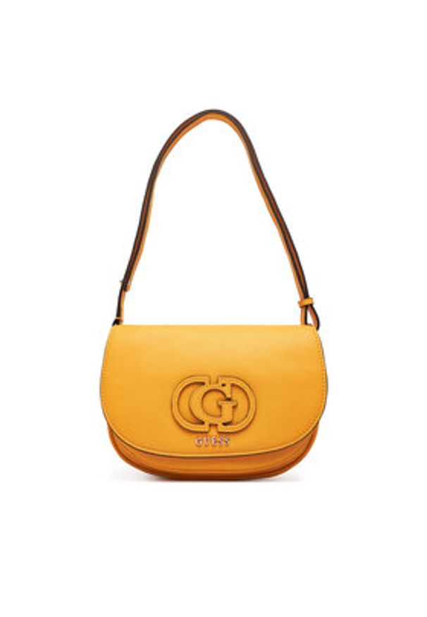 Guess Torebka Calebra HWBG95 36210 Żółty. Kolor: żółty. Materiał: skórzane