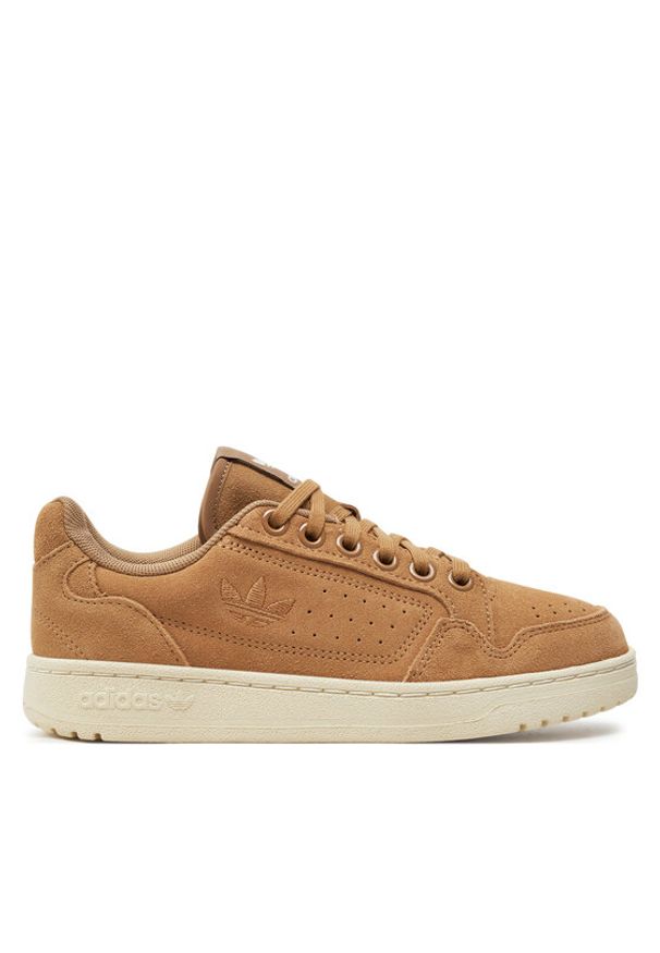 Adidas - adidas Sneakersy Ny 90 JI1902 Brązowy. Kolor: brązowy. Materiał: zamsz, skóra
