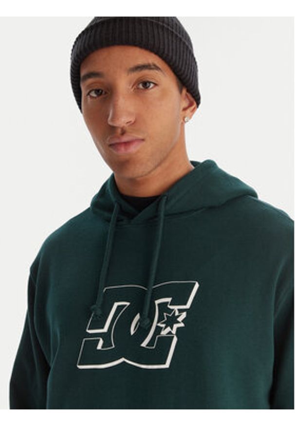DC Shoes Bluza Hampden ADYFT03416 Zielony Regular Fit. Kolor: zielony. Materiał: bawełna