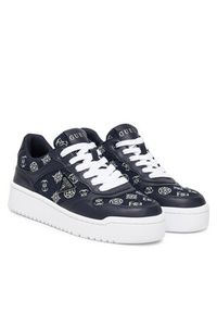 Guess Sneakersy FLTMR7 FAL12 Granatowy. Kolor: niebieski. Materiał: materiał #4