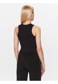 Guess Top Edie V3GP19 K8RT2 Czarny Slim Fit. Kolor: czarny. Materiał: wiskoza #4