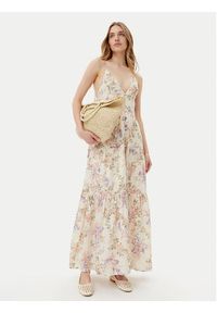 TwinSet - TWINSET Sukienka letnia 251TT2150 Kolorowy Loose Fit. Materiał: bawełna. Wzór: kolorowy. Sezon: lato #3