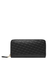 Lauren Ralph Lauren Duży Portfel Damski Zip Cont Wlt 432883655001 Czarny. Kolor: czarny. Materiał: skóra #1