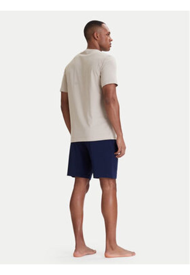 Emporio Armani Underwear Piżama EM000400 AF18881 M1143 Kolorowy Regular Fit. Materiał: bawełna. Wzór: kolorowy