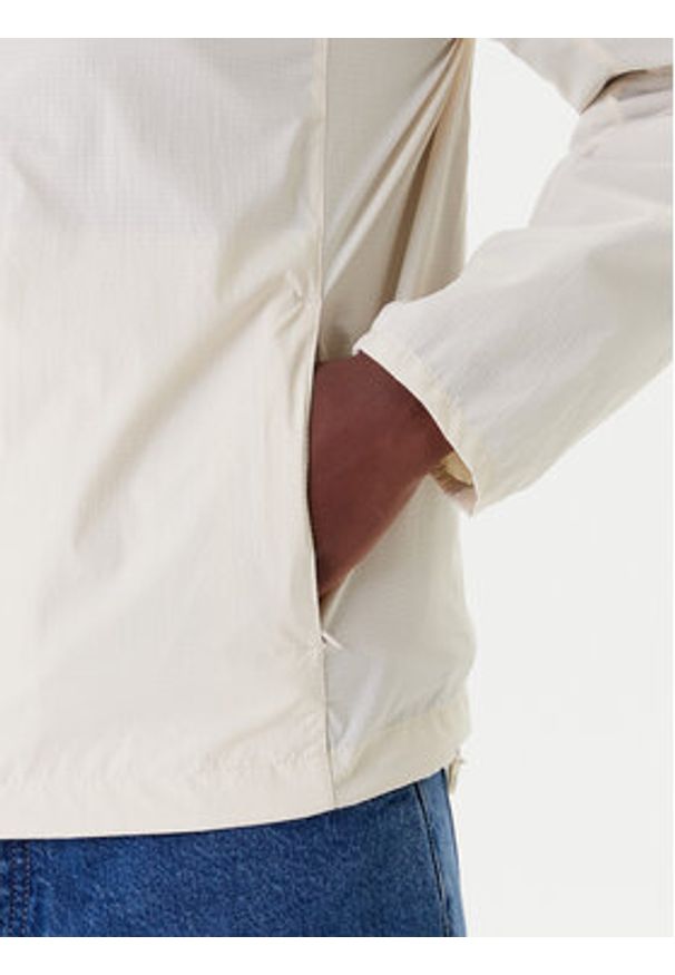 Tommy Jeans Wiatrówka DW0DW21188 Beżowy Regular Fit. Kolor: beżowy. Materiał: syntetyk