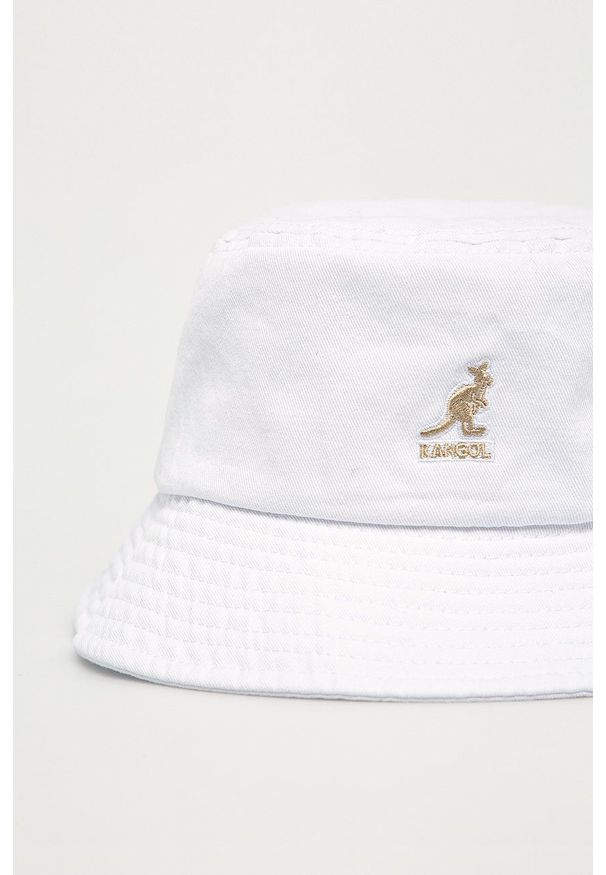 Kangol - Kapelusz. Kolor: biały