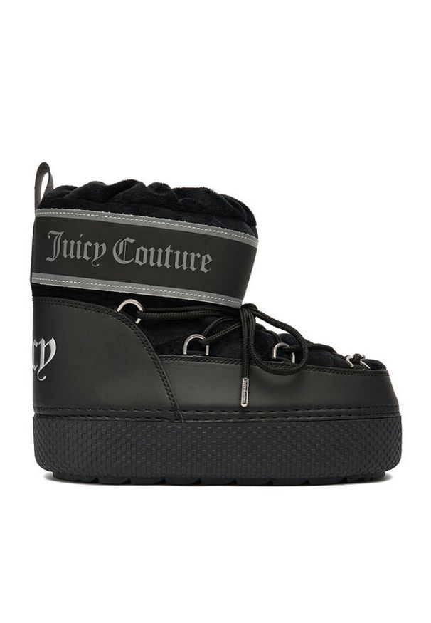 Juicy Couture Śniegowce EO-HXH22195-1 Czarny. Kolor: czarny. Materiał: materiał