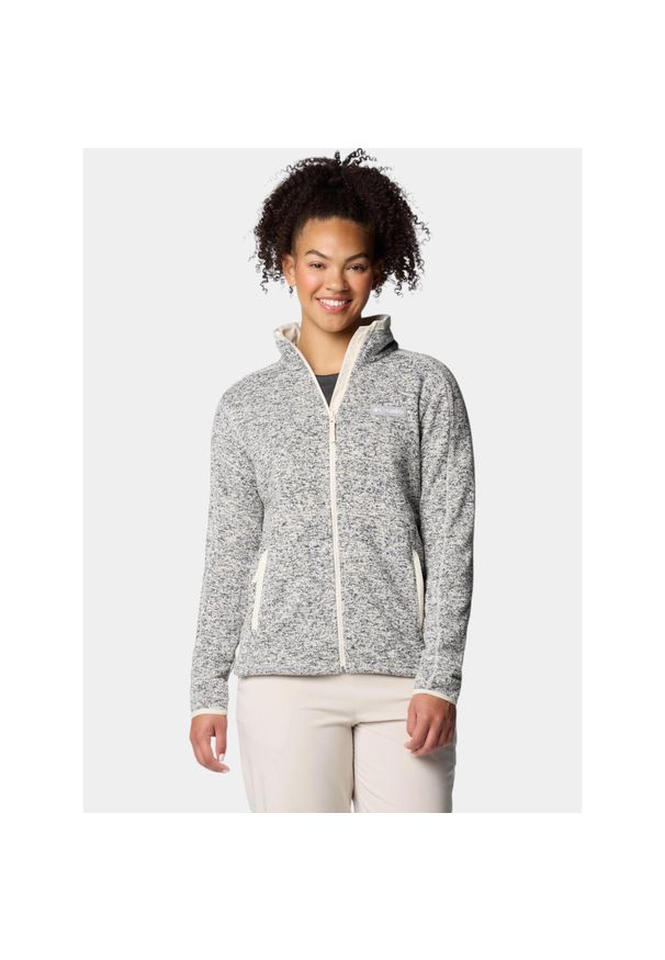 columbia - Bluza Polarowa Damska Columbia Sweater Weather II. Kolor: beżowy, czarny, wielokolorowy. Materiał: polar. Sport: turystyka piesza