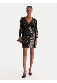 ACCESS FASHION Sukienka koktajlowa 54-3014-406 Czarny Regular Fit. Kolor: czarny. Materiał: syntetyk. Styl: wizytowy #4