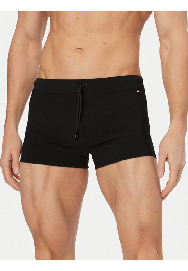 TOMMY HILFIGER - Tommy Hilfiger Kąpielówki UM0UM03728 Czarny. Kolor: czarny. Materiał: syntetyk