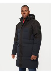 BOSS Kurtka puchowa 50515113 Granatowy Regular Fit. Kolor: niebieski. Materiał: syntetyk