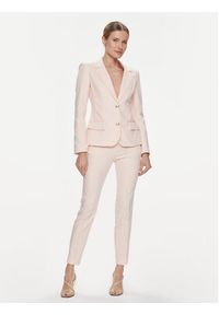 Marciano Guess Marynarka Francesca 4RGN04 9913Z Różowy Regular Fit. Kolor: różowy. Materiał: syntetyk, bawełna #4