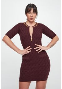 Elisabetta Franchi - Sukienka damska dzianinowa ELISABETTA FRANCHI. Materiał: dzianina #4