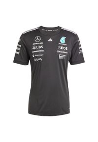 Adidas - Koszulka Mercedes - Amg Petronas Formula One Team Driver. Kolor: czarny, biały, wielokolorowy. Materiał: materiał. Sport: fitness
