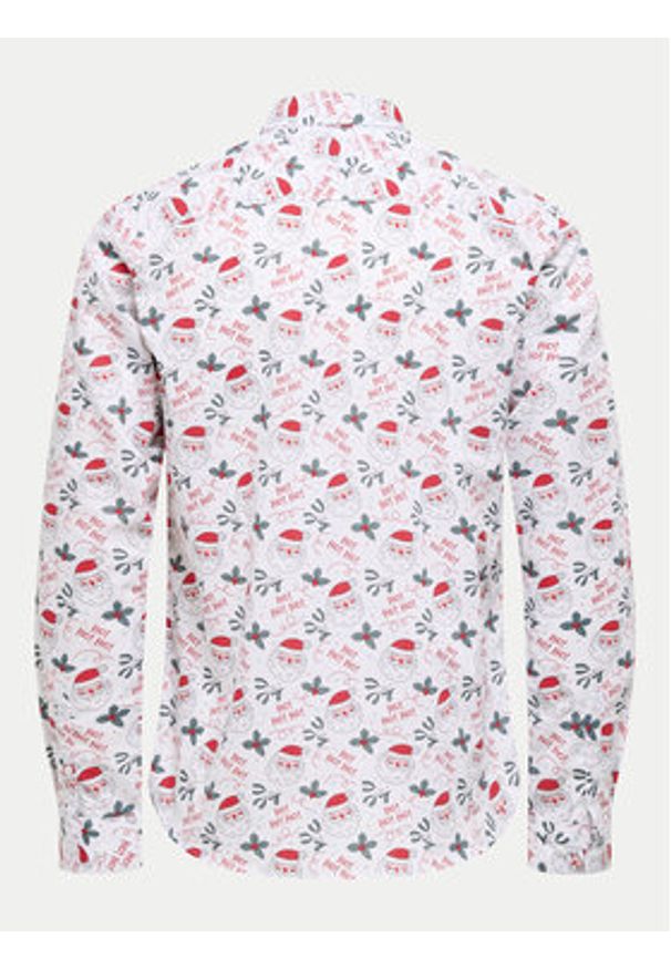 Only & Sons Koszula 22031026 Kolorowy Slim Fit. Materiał: syntetyk, bawełna. Wzór: kolorowy