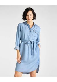 Lee - LEE ESSENTIAL DRESS DAMSKA SUKIENKA SUMMER BLUE L50EIINJ 112111309