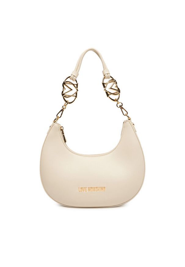 Love Moschino - Torebka LOVE MOSCHINO. Kolor: beżowy