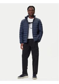 BOSS Kurtka zimowa Oden2 50549252 Granatowy Slim Fit. Kolor: niebieski. Materiał: syntetyk. Sezon: zima #4