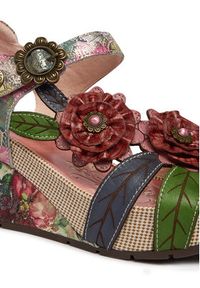 Laura Vita Sandały Barry 41 Kolorowy. Materiał: skóra. Wzór: kolorowy #6