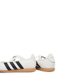Adidas - adidas Baleriny Barreda Mary Jane Shoes Junior JP6736 Biały. Kolor: biały. Materiał: skóra #3