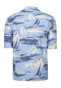 GANT - Gant Koszula 3250048 Niebieski Relaxed Fit. Kolor: niebieski. Materiał: bawełna