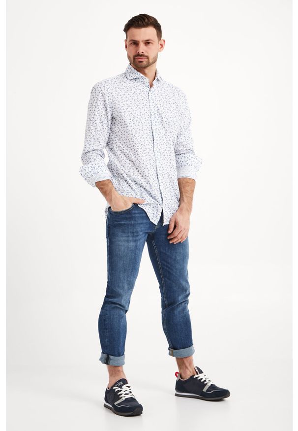 KOSZULA PAJOS JOOP!. Okazja: na co dzień. Typ kołnierza: kołnierzyk włoski. Styl: elegancki, casual