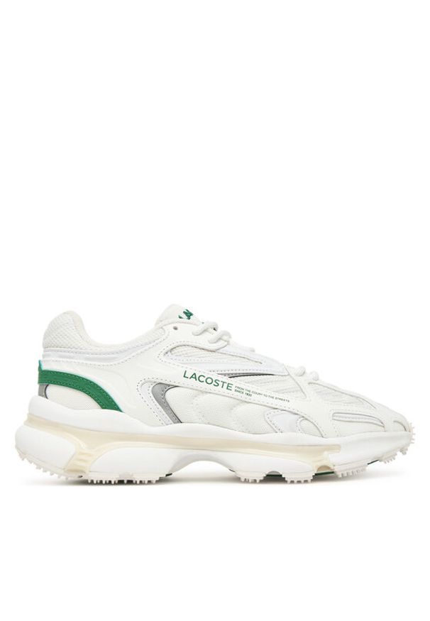 Lacoste Sneakersy L003 2K24 7-50SMA0105 Biały. Kolor: biały. Materiał: materiał