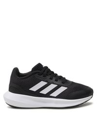 Adidas - adidas Buty do biegania RunFalcon 3 Sport Running Lace Shoes HP5845 Czarny. Kolor: czarny. Materiał: mesh, materiał. Sport: bieganie