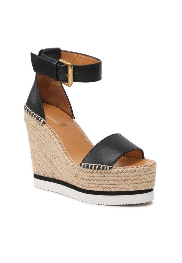 Espadryle See By Chloé. Kolor: czarny