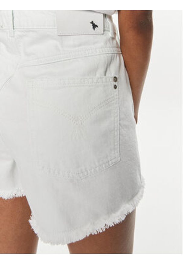 Patrizia Pepe Szorty jeansowe 2P1591/D075-W351 Zielony Regular Fit. Kolor: zielony. Materiał: bawełna