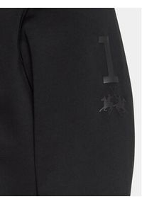 La Martina Bluza WMF306 FP548 Czarny Regular Fit. Kolor: czarny. Materiał: bawełna