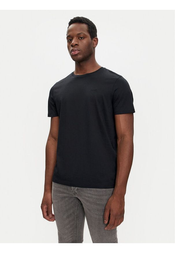 JOOP! T-Shirt Cosmo 30041079 Czarny Modern Fit. Kolor: czarny. Materiał: bawełna