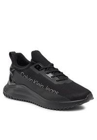Calvin Klein Jeans Sneakersy Eva Run Slipon Lace Mix In Lum YM0YM00870 Czarny. Kolor: czarny. Sport: bieganie #6