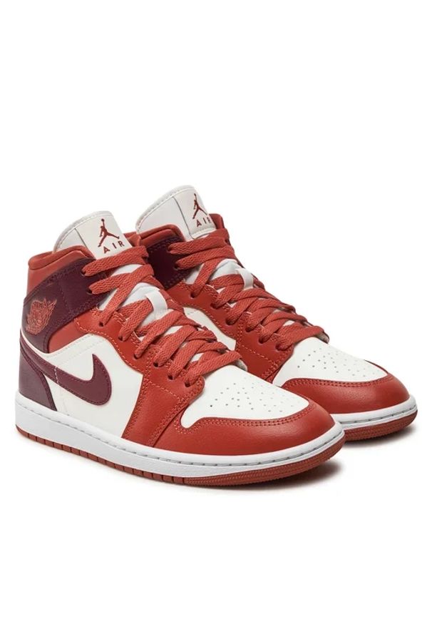 Nike Jordan 1 Sneakersy damskie. Kolor: brązowy