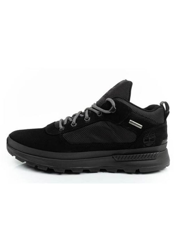 Buty trekkingowe męskie Timberland Field. Zapięcie: sznurówki. Kolor: czarny. Materiał: skóra, guma. Szerokość cholewki: normalna. Sport: turystyka piesza