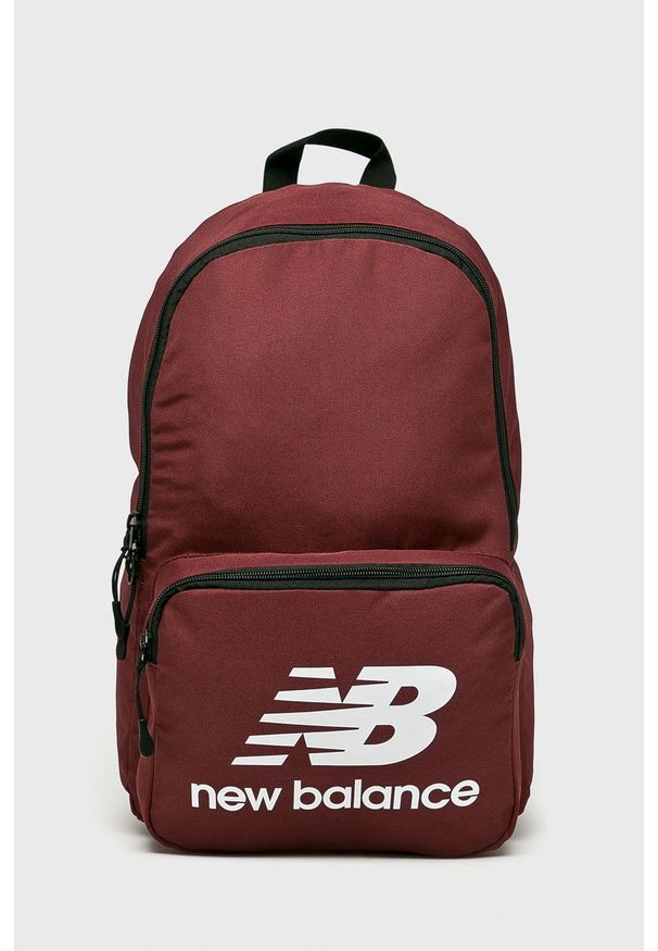 New Balance - Plecak. Kolor: czerwony