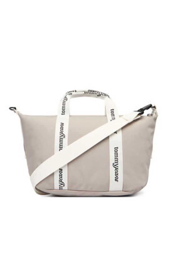 Tommy Jeans Torebka Tjw Ess Daily Mini Tote AW0AW18460 Beżowy. Kolor: beżowy