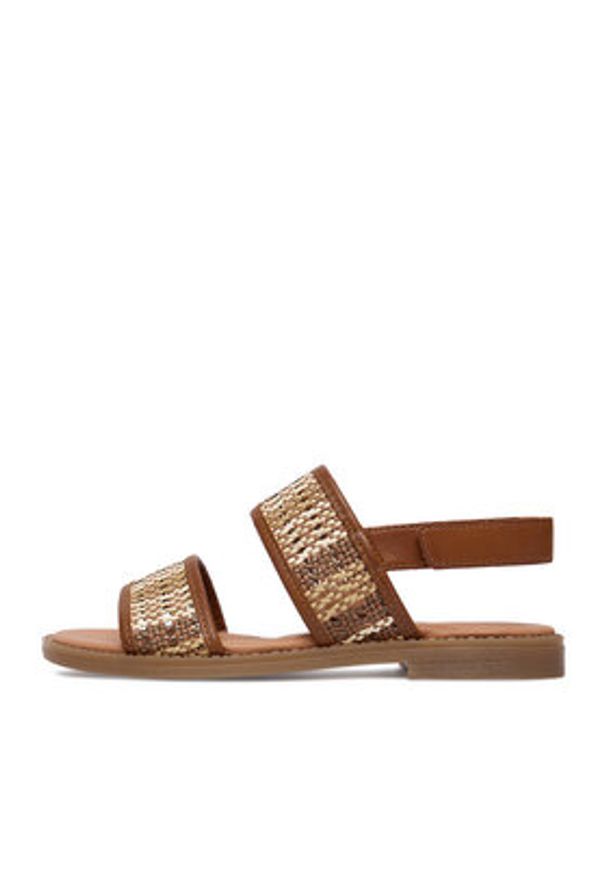 Remonte Sandały CEO-D3646-24 Brązowy. Kolor: brązowy. Materiał: skóra